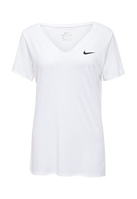 NIKE   W NK DRY TEE VNECK LGD