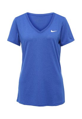 NIKE   W NK DRY TEE VNECK LGD